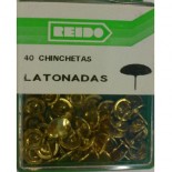 Kit 40 Chinchetas Latonadas